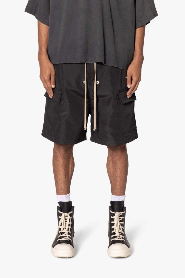 Rave Double Cargo Shorts Black 2DBB.jpg