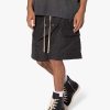 Rave Double Cargo Shorts Black 310B.jpg