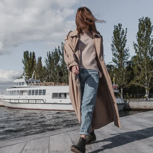 Women’s Olive Nubuck Chelsea Ankle Boots